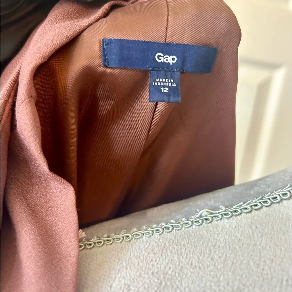 GAP Women's Blazer in Soft Rust - Picture 7 of 12